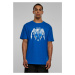 Cobalt blue origami t-shirt