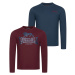 Lonsdale Men's long-sleeved shirt regular fit double pack