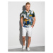 Ombre Clothing Men's shirt with short sleeves K574
