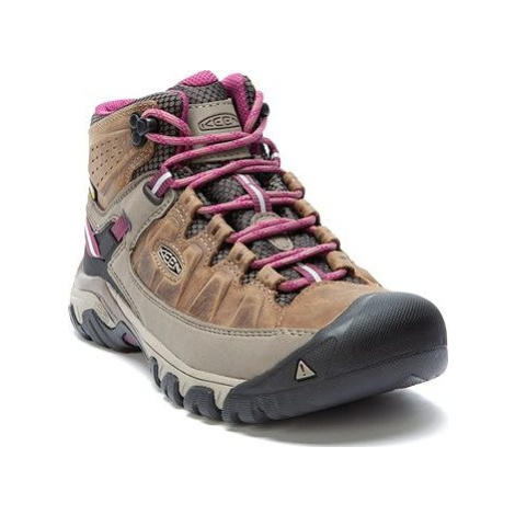 Keen Targhee III Mid WP W weiss/boysenberry EU 37,5/235 mm