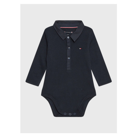 Tommy Hilfiger Detské body KN0KN01575 Tmavomodrá