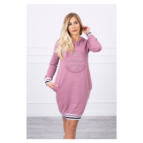 Brooklyn Dress Dark Pink