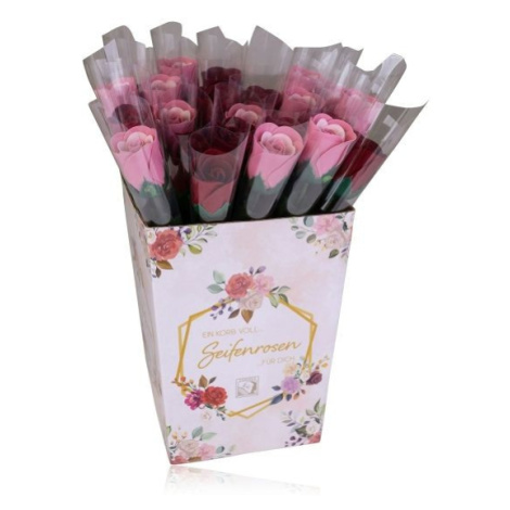 Accentra - Mydlová ruža na stonke  Mydlová ruža na stonke 1x4g Farba ruže: Ružová