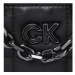 Calvin Klein Puzdro na telefón Re-Lock Quilt Phone Crossbody K60K610471 Čierna