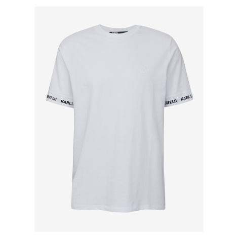 Men's white T-shirt KARL LAGERFELD - Men