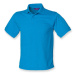 Henbury Pánske polo tričko H400 Sapphire Blue