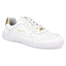 Barefoot tenisky Barebarics - Zing White & Gold biele