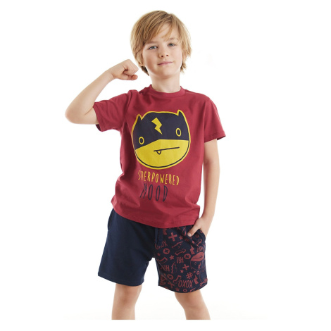 Denokids Boy Super Strength T-shirt Shorts Set