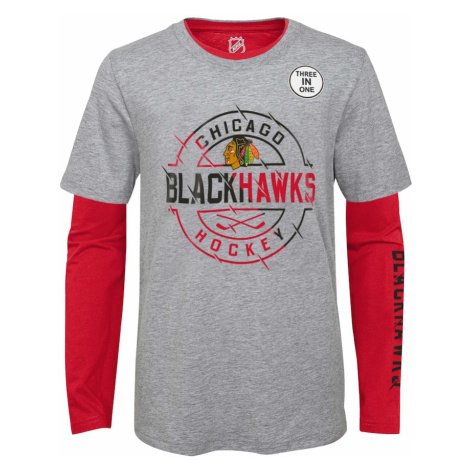 Chicago Blackhawks detské tričko Two-Way Forward 3 In 1 Combo