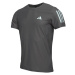 adidas OWN THE RUN TEE Pánske bežecké tričko, tmavo sivá, veľkosť