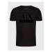 Armani Exchange Tričko 6LZTKE ZJ8EZ 1200 Čierna Regular Fit