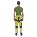 Cerva Sheldon Hv Pánske pracovné nohavice HI-VIS 03520098 žltá