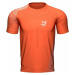 Compressport Performance SS Tshirt M Orangeade/Fjord Blue Bežecké tričko s krátkym rukávom