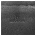 Unisex kožená aktovka Hexagona Edvin - čierna