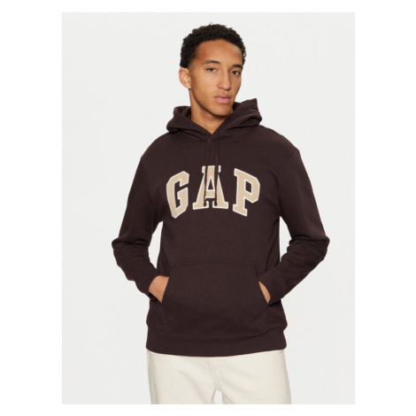 Gap Mikina 738102-25 Hnedá Regular Fit