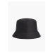 Čierny dámsky vzorovaný klobúk Calvin Klein