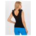 ČIERNY TOP BEZ RUKÁVOV NM-BZ-JX-08909.25-BLACK