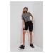 WOMEN'S SHORTS L-SH-4007 BLACK