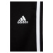 Detské tepláky adidas H65796 čierna farba, s nášivkou