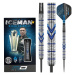 Sada steel šípok Red Dragon Gerwyn Price Iceman Midnight Edition 25g, 90% wolfram