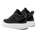 TWINSET Sneakersy Sneaker 242GCJ01C M Čierna