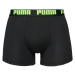 Puma MEN CAT LOGO PRINT BOXER 2P Pánske boxerky, čierna, veľkosť