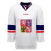 Hokejové reprezentácie hokejový dres Czech Republic 2023/2024 CCM Fandres replica - white David 