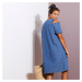 Blancheporte Denimové šaty modrá