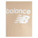 New Balance Mikina Classic Core MT03910 Béžová Relaxed Fit