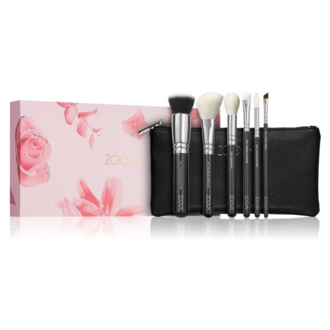 ZOEVA The Essential Brush Set Sada štetcov s taštičkou