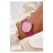 Women's watch on an eco leather strap Fuchsia Ernest