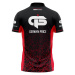 Originálny dres Red Dragon Gerwyn Price Iceman Inferno Tour červený, veľkosť S