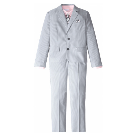 Oblek (4-dielny) sako + nohavice + košeľa + kravata