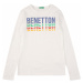 UNITED COLORS OF BENETTON Tričko  biela / zmiešané farby