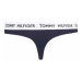 Tommy Hilfiger Stringové nohavičky UW0UW02198 Tmavomodrá