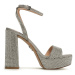 Steve Madden Sandále Lessa-R SM11002394-998 Strieborná