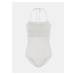 White Patterned One-Piece Swimsuit Pieces Gaya - Women's