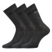 BOMA Spotlite ponožky 3pack tmavo šedé 1 balenie 112927