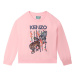 Kenzo Kids Mikina K15652 S Ružová Regular Fit