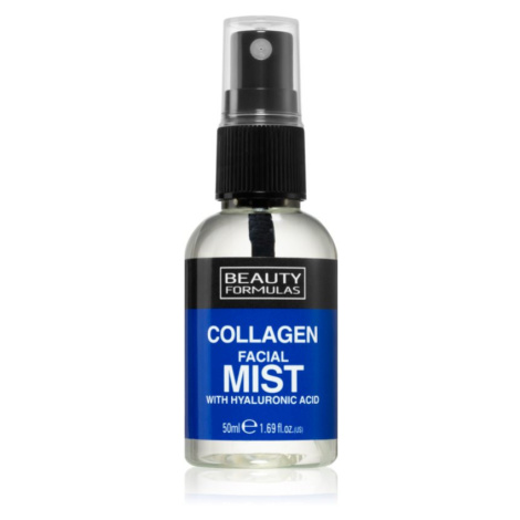 Beauty Formulas Collagen pleťová hmla s hydratačným účinkom