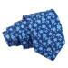 Pánska hodvábna kravata Hanio Ivan - modrá
