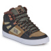 DC Shoes  PURE HIGH-TOP WC WNT  Členkové tenisky Viacfarebná