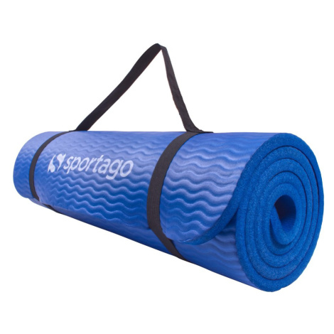 Fitness podložka Sportago Wave 183x61x1,2 cm, modrá