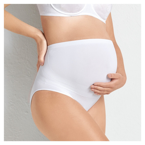 Seamless těhotenské kalhotky model 14648497 bílá XL - Anita Maternity
