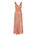 Pinko Večerné šaty Australe 20202 PBK2 1B14N5.7829 Ružová Regular Fit