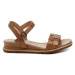 Tamaris 1-28244-28 hnedé dámske sandále na kline