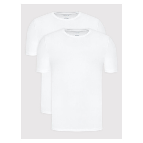 Lacoste 2-dielna súprava tričiek TH3455 Biela Regular Fit