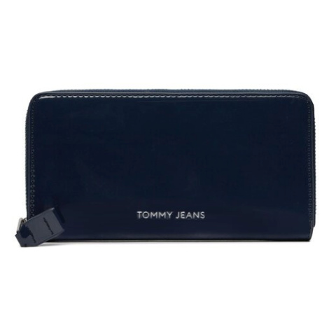 Tommy Jeans Veľká dámska peňaženka Tjw Ess Must Large Za Patent AW0AW16143 Tmavomodrá Tommy Hilfiger