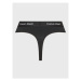 Calvin Klein Underwear Stringové nohavičky 000QF7227E Čierna