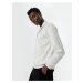 Koton Half Zip Sweatshirt Textured Cotton